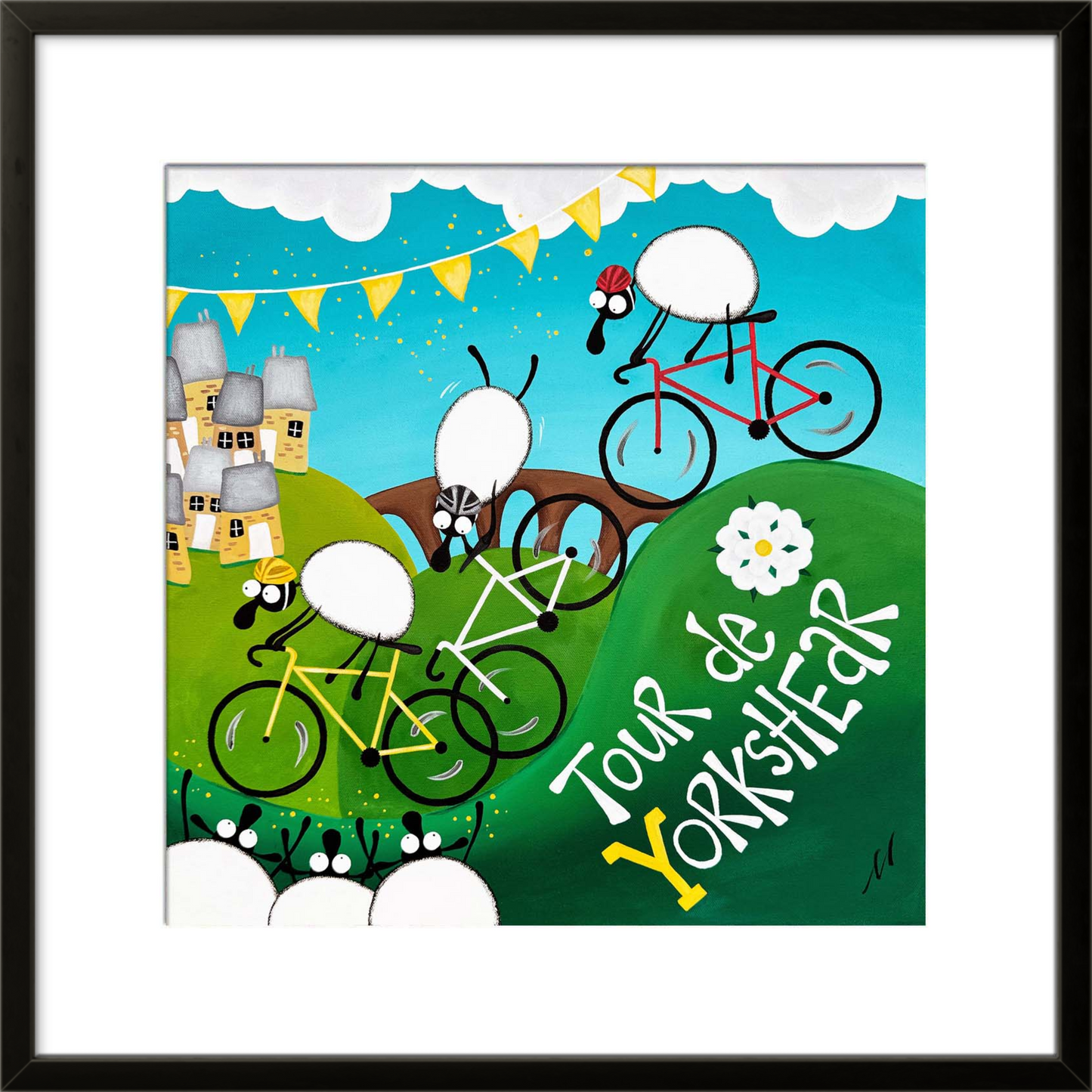 16” Limited Edition Print - Tour de Yorkshear
