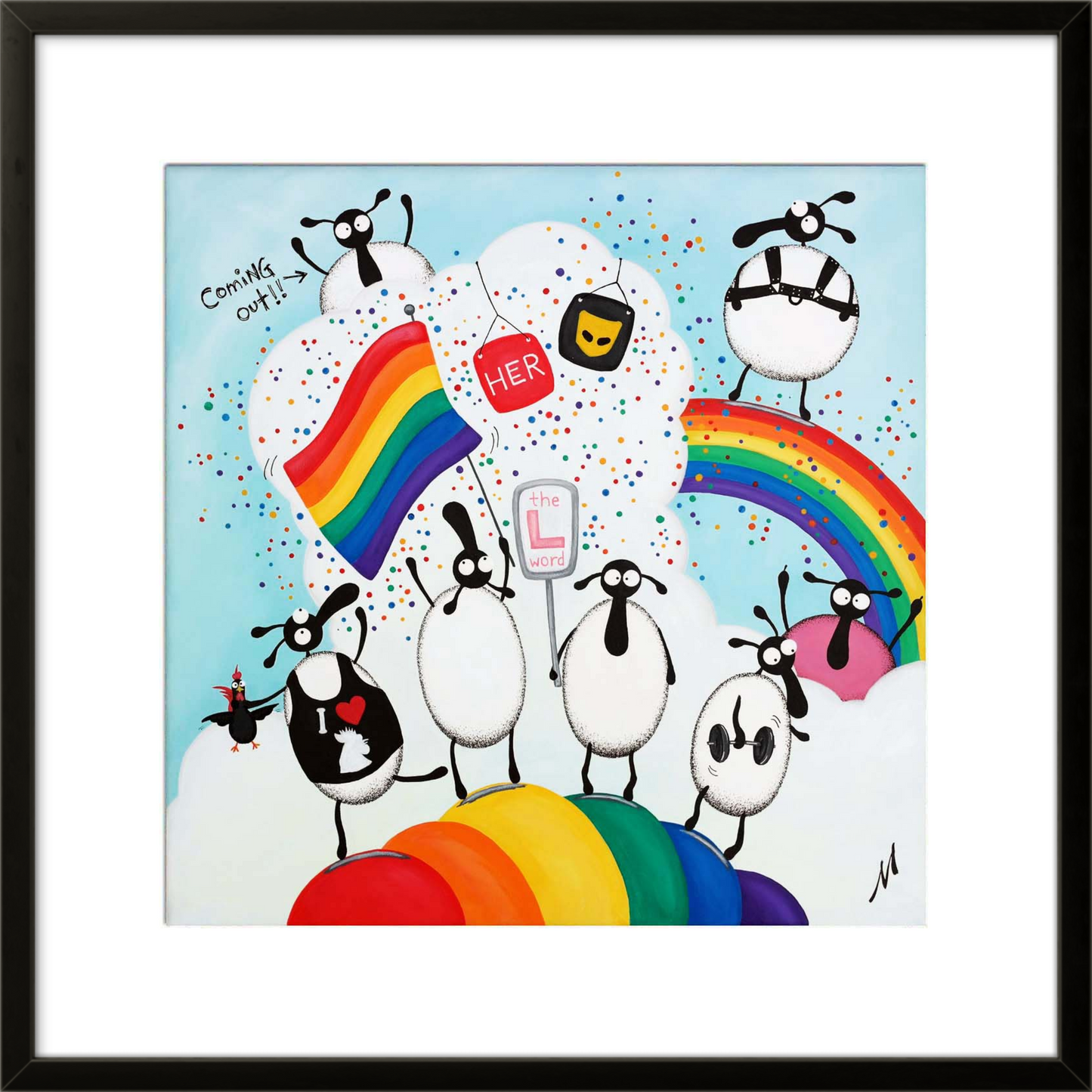 16” Limited Edition Print - Gays And Baasexuals