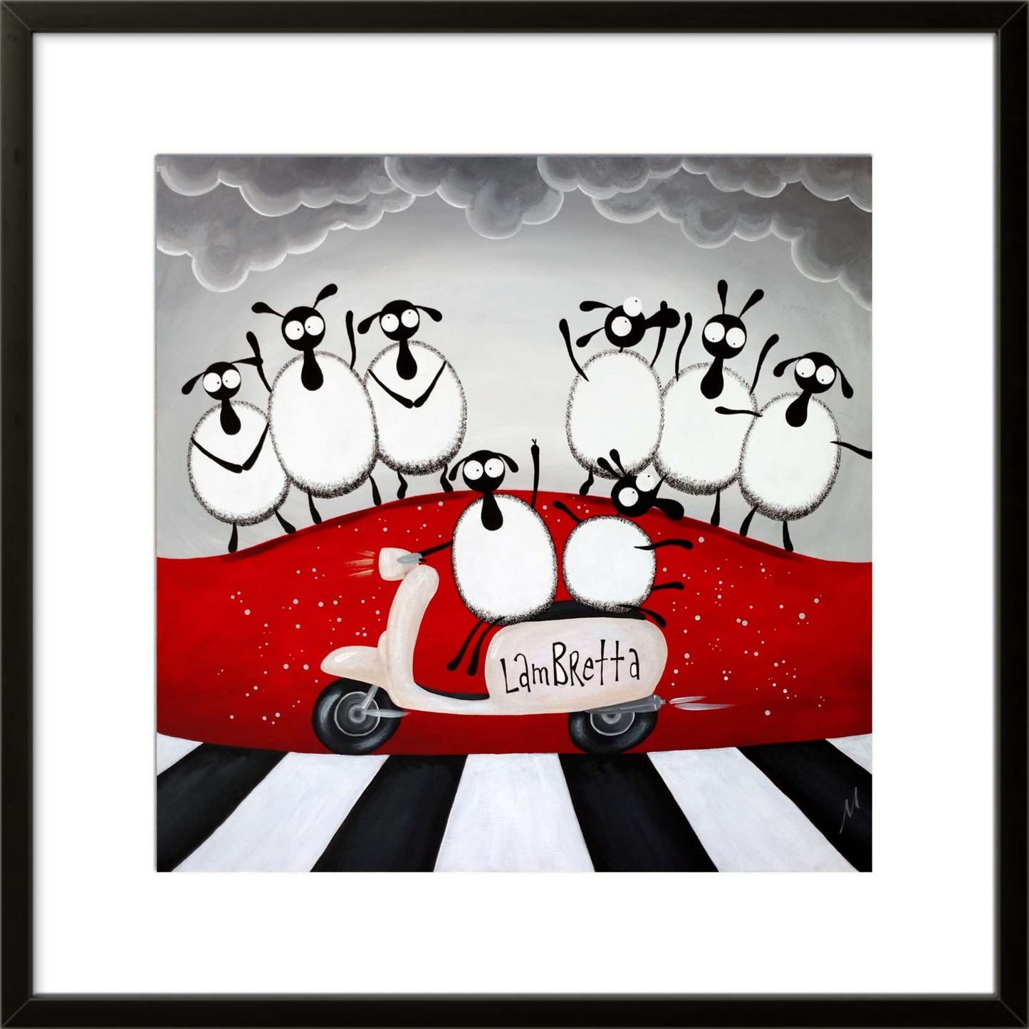 16” Limited Edition Print - Lambretta