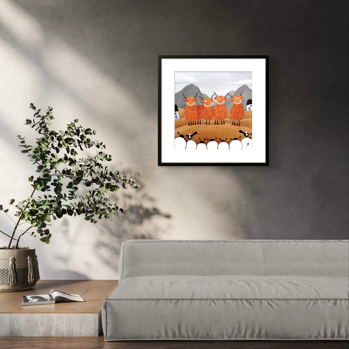 20" Limited Edition Print - Scottish Locals