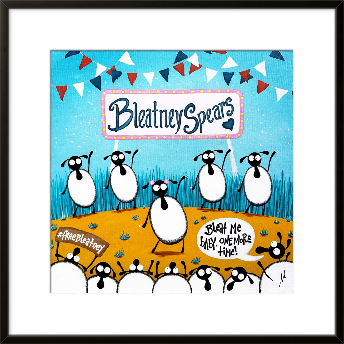 16” Limited Edition Print - Bleatney Spears