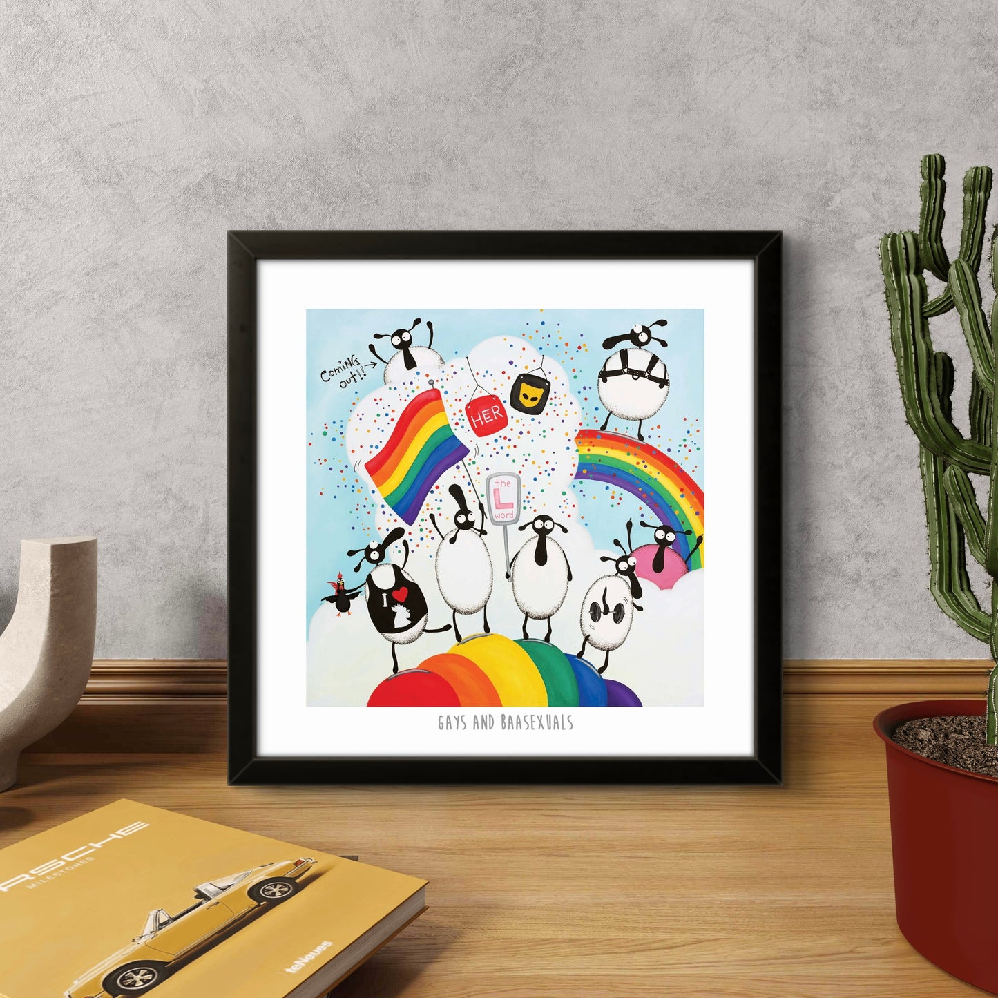 10” Print - Gays And Baasexuals