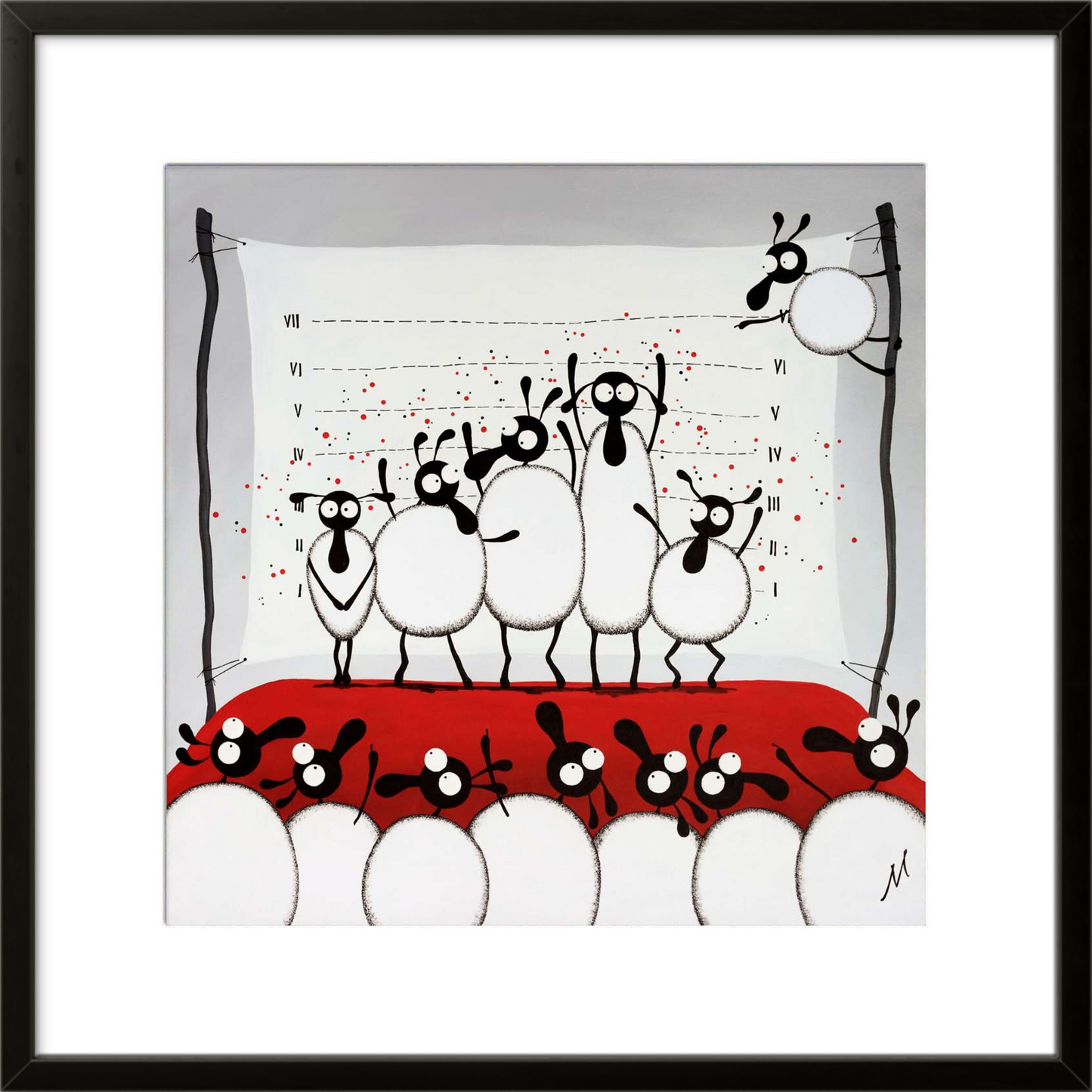 16” Limited Edition Print - The Un-ewe-sual Suspects