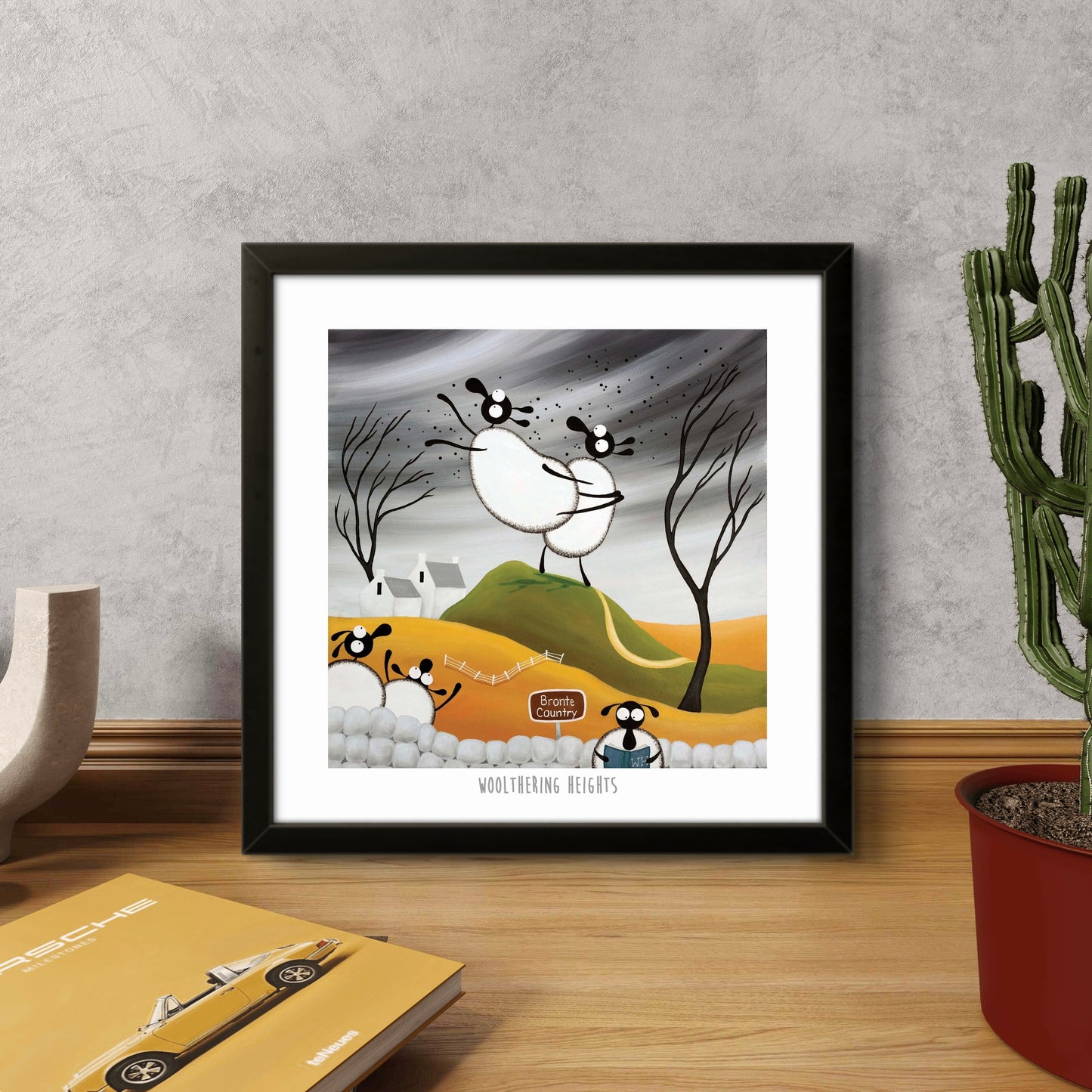 10” Print - Woolthering Heights