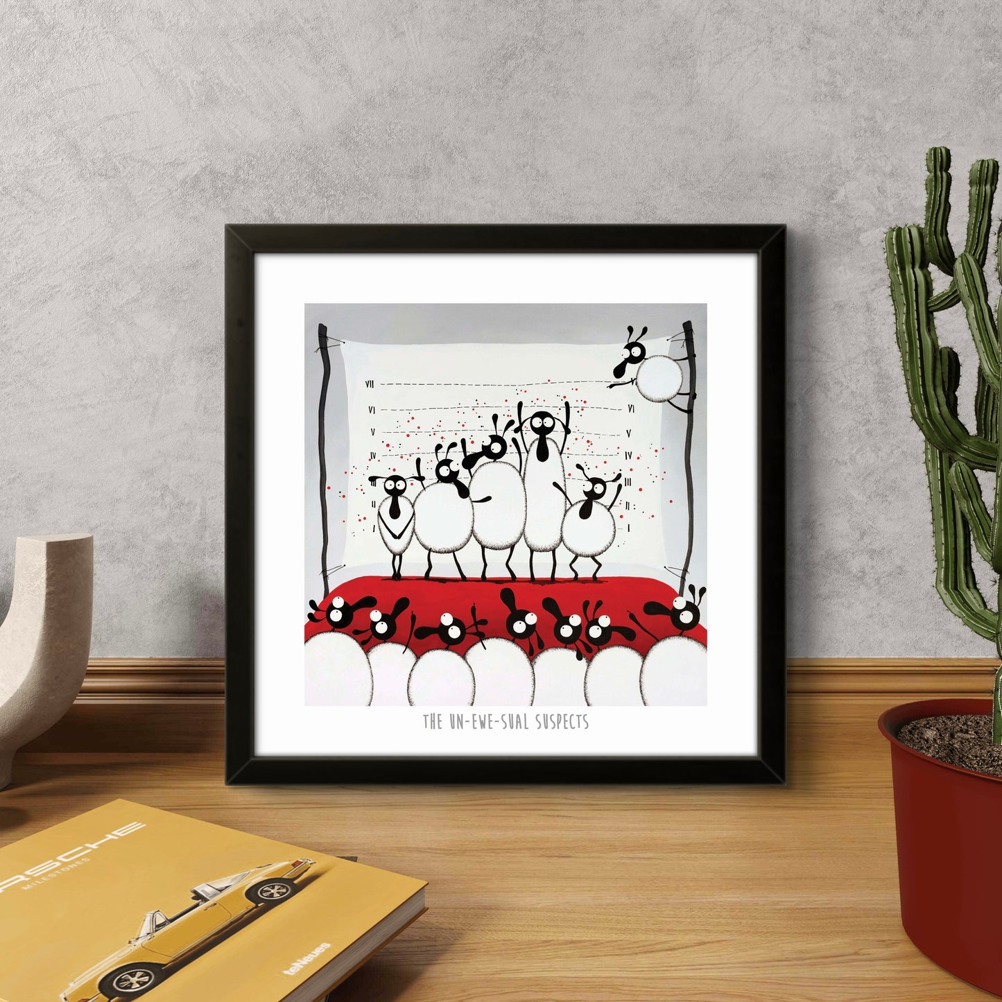 10” Print - The Un-ewe-sual Suspects