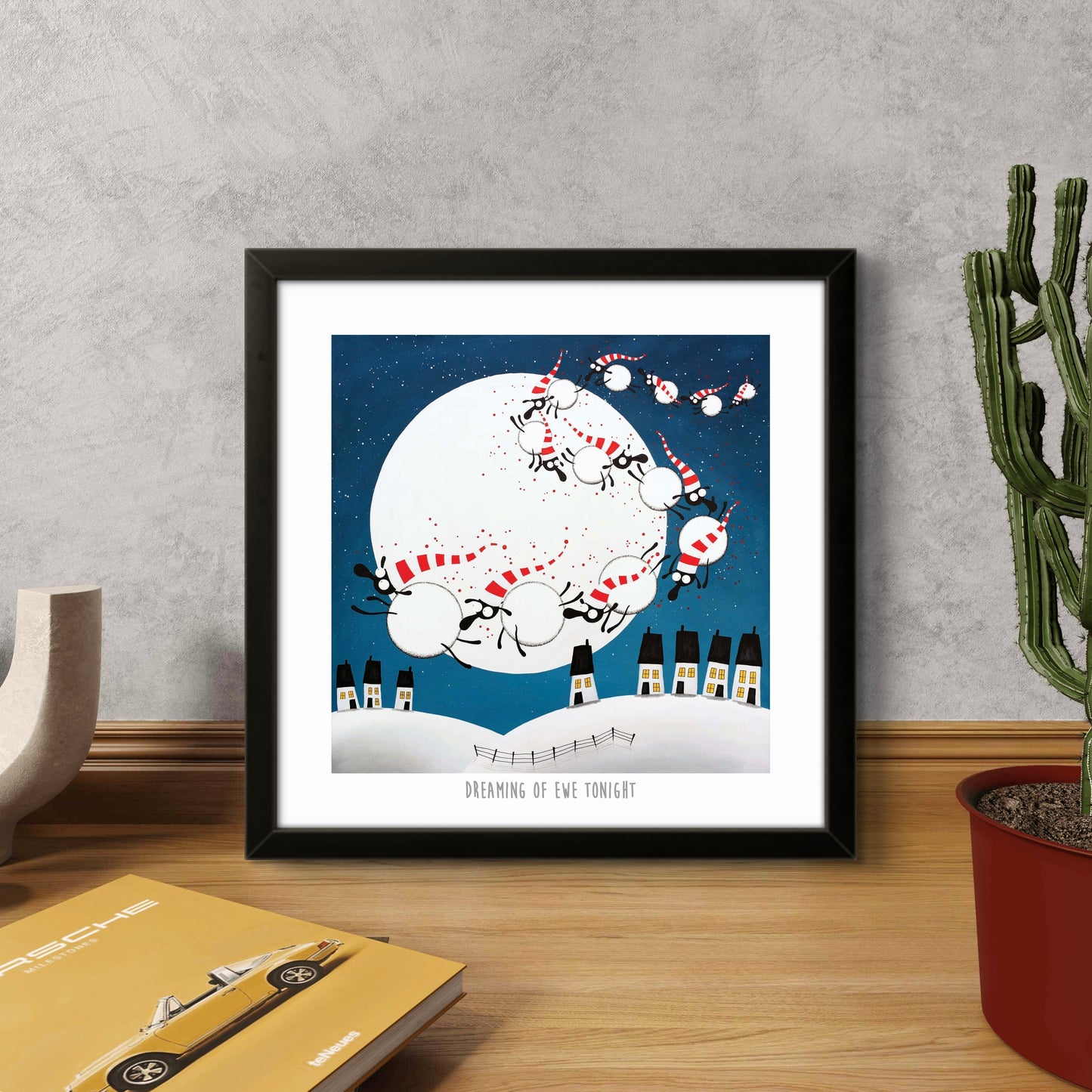 10” Print - Dreaming Of Ewe Tonight