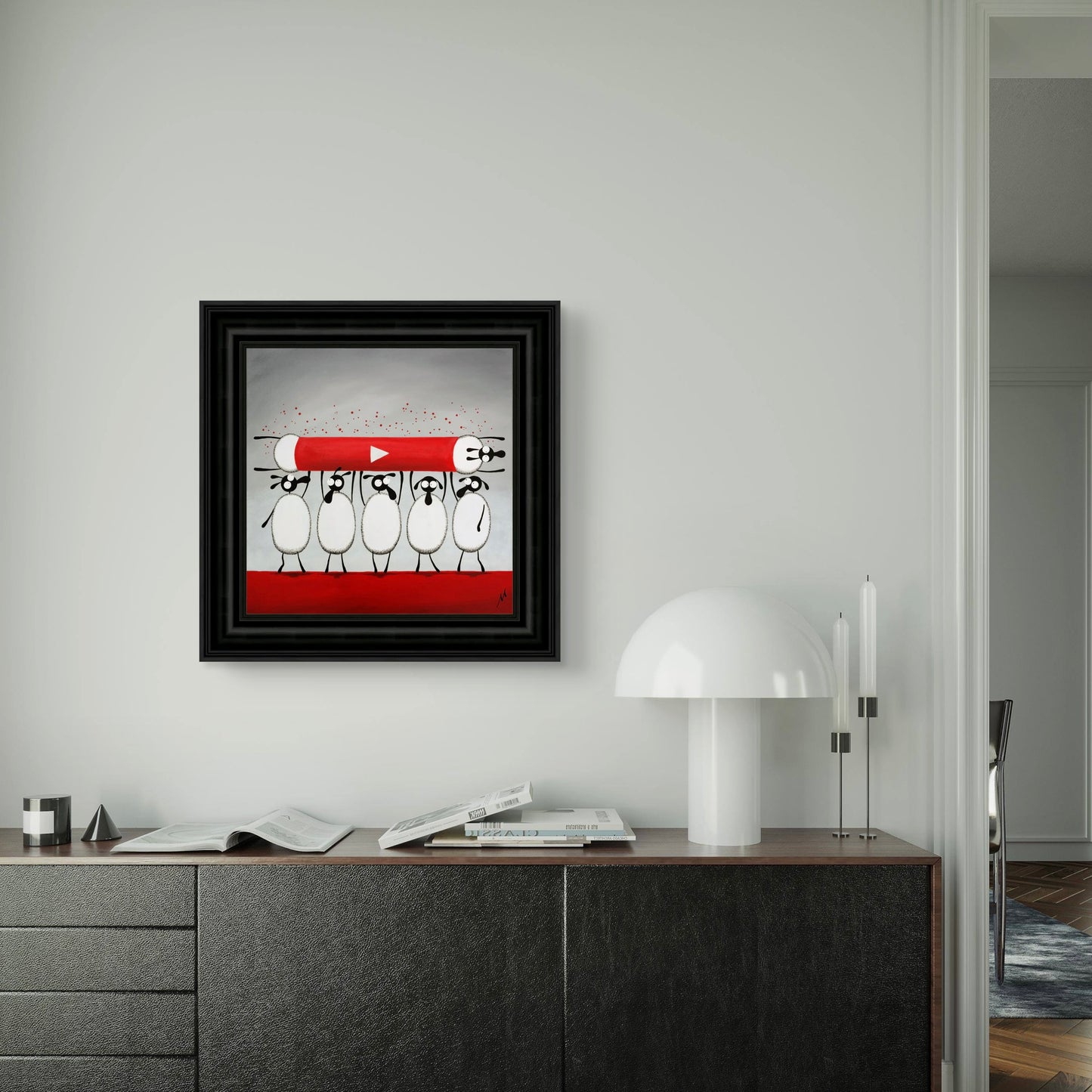 "Ewe-Tube" Original Painting