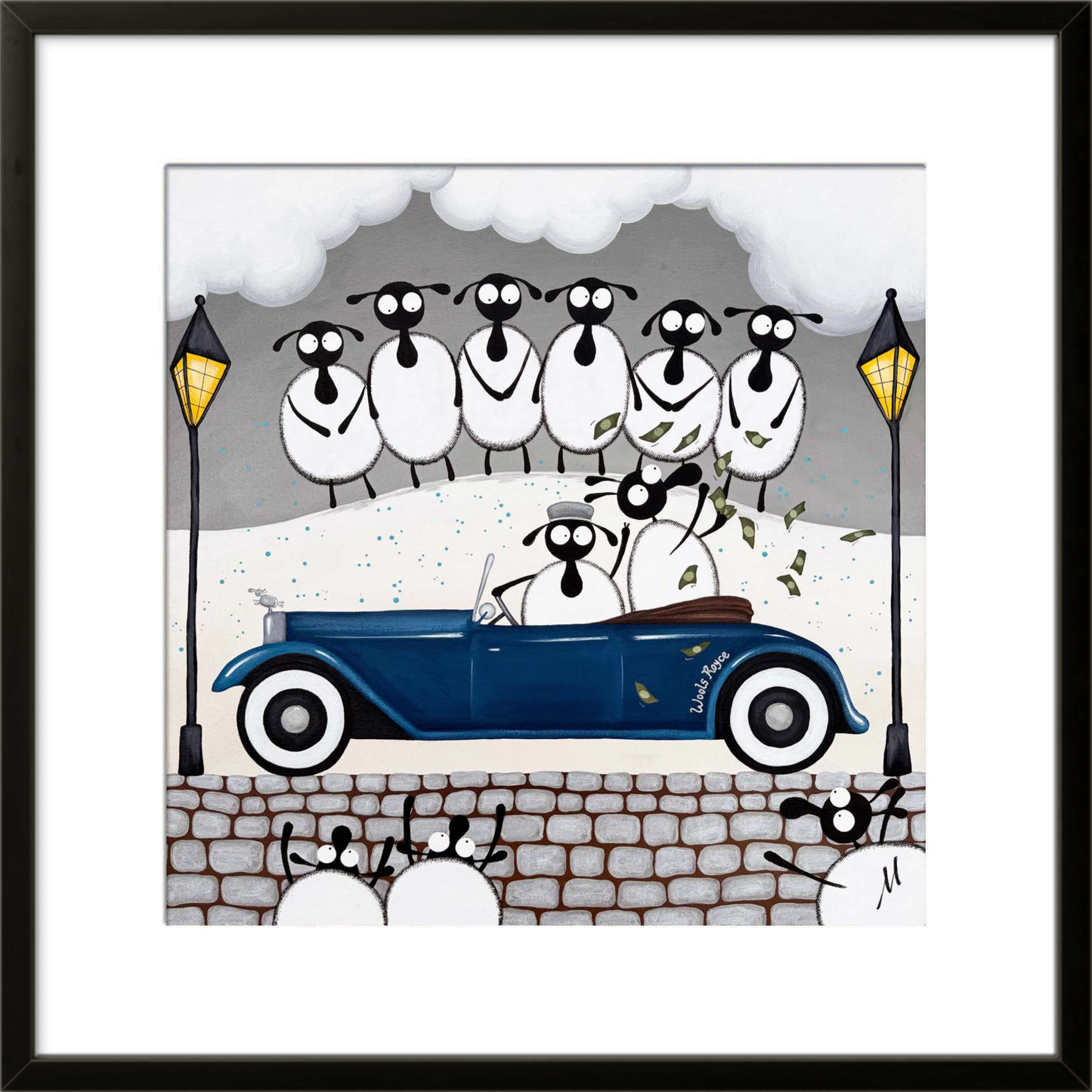 16” Limited Edition Print - Wools Royce (First Edition 1/75)
