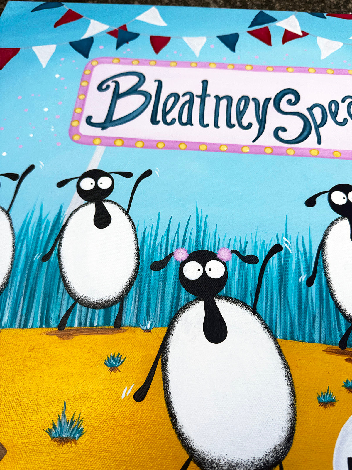 “Bleatney Spears" Original Painting