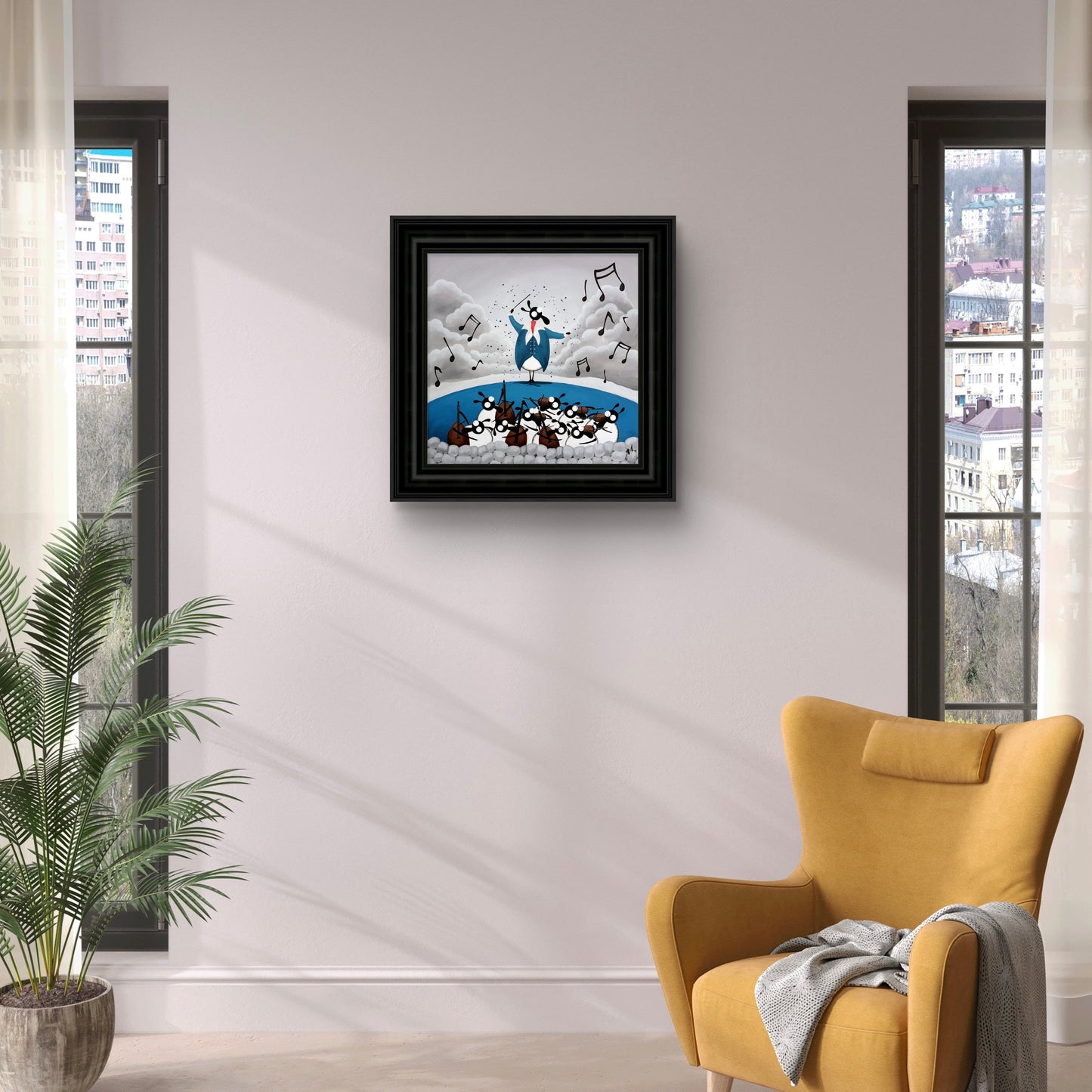 "Bleathoven" Original Painting