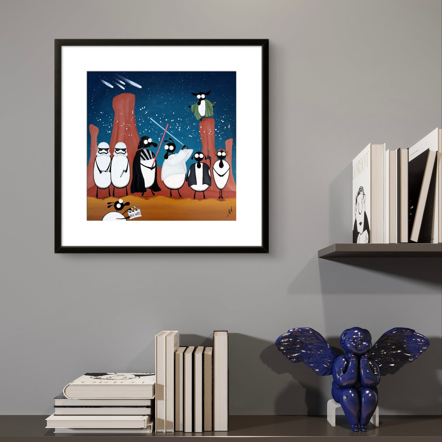 20” Limited Edition Print - Baa Wars