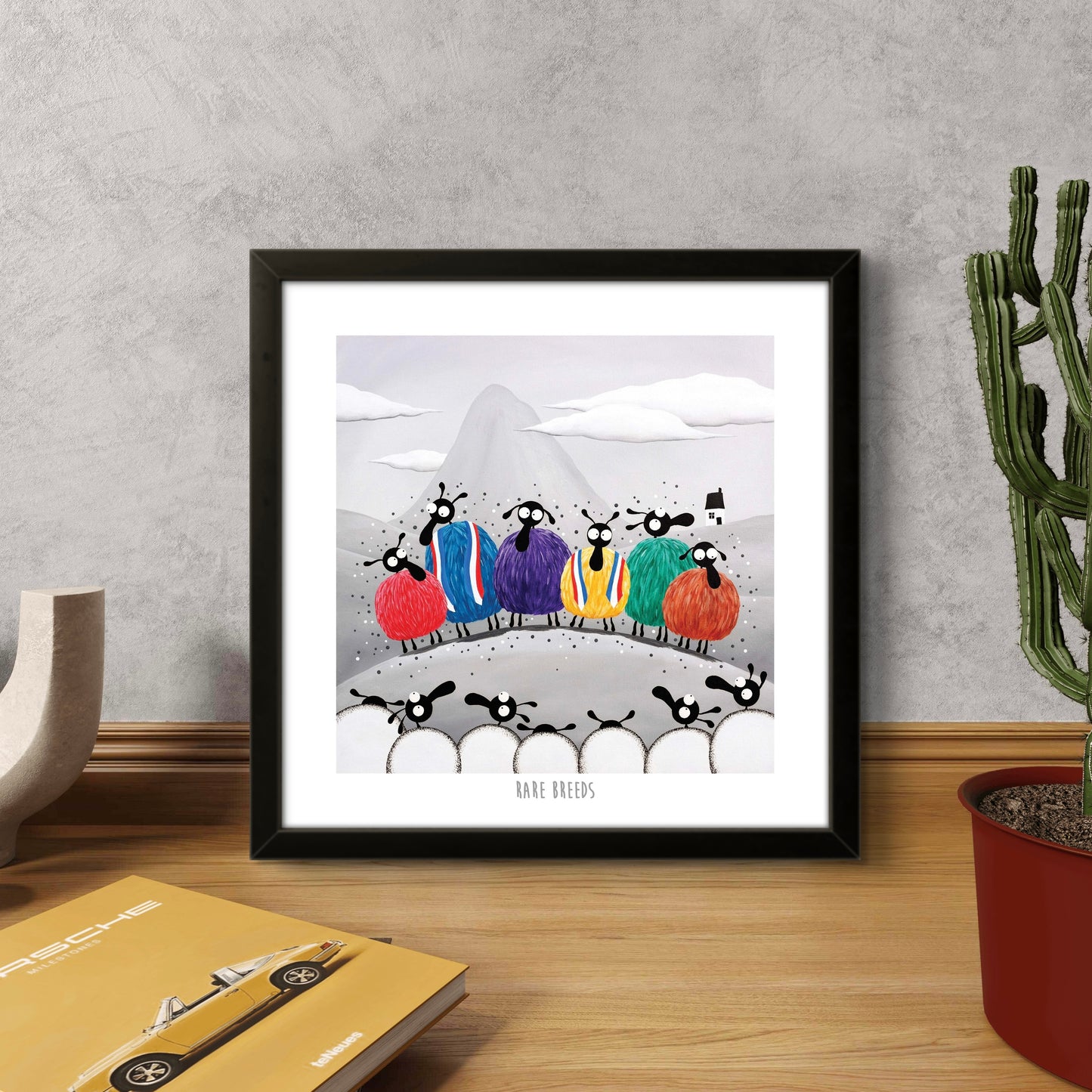 10” Print - Rare Breeds