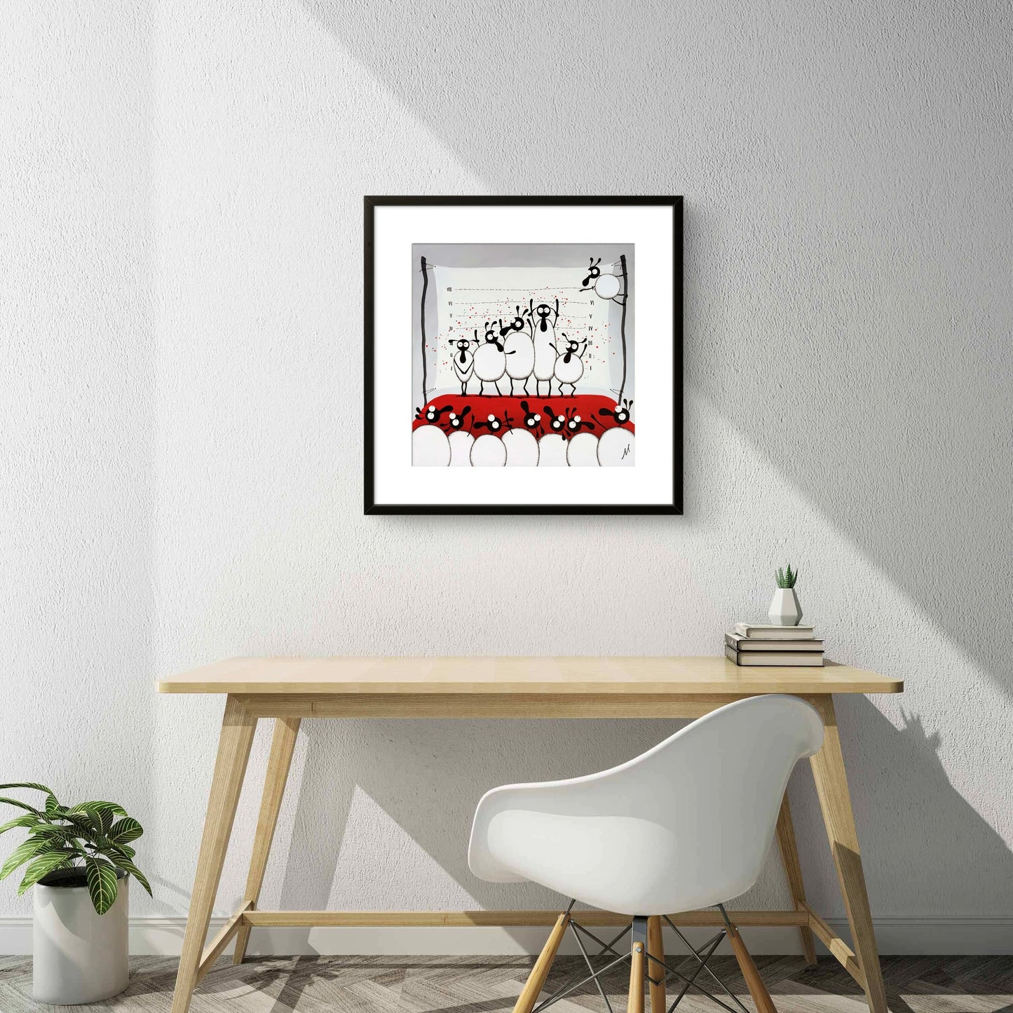 20" Limited Edition Print - The Un-ewe-sual Suspects