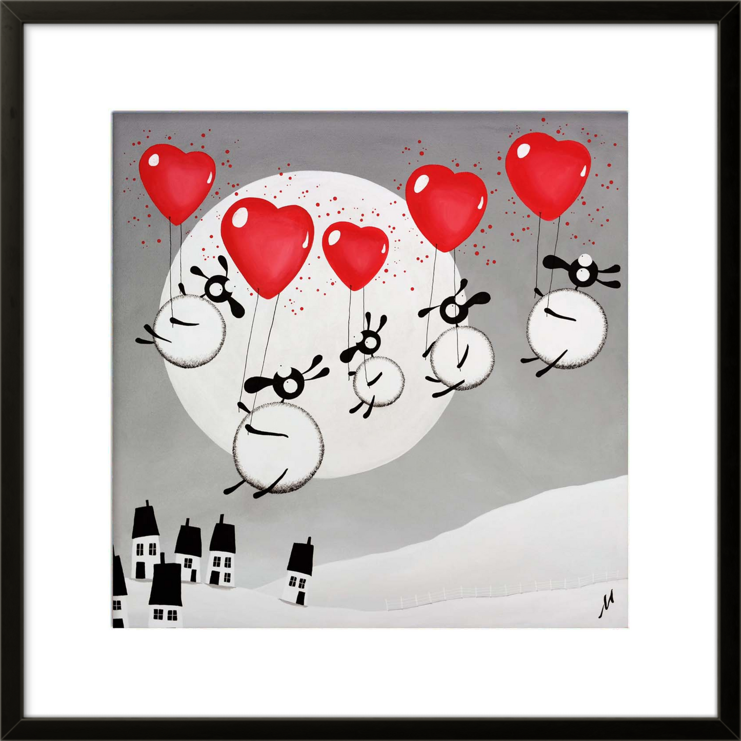 16” Limited Edition Print - Love Is In The Air