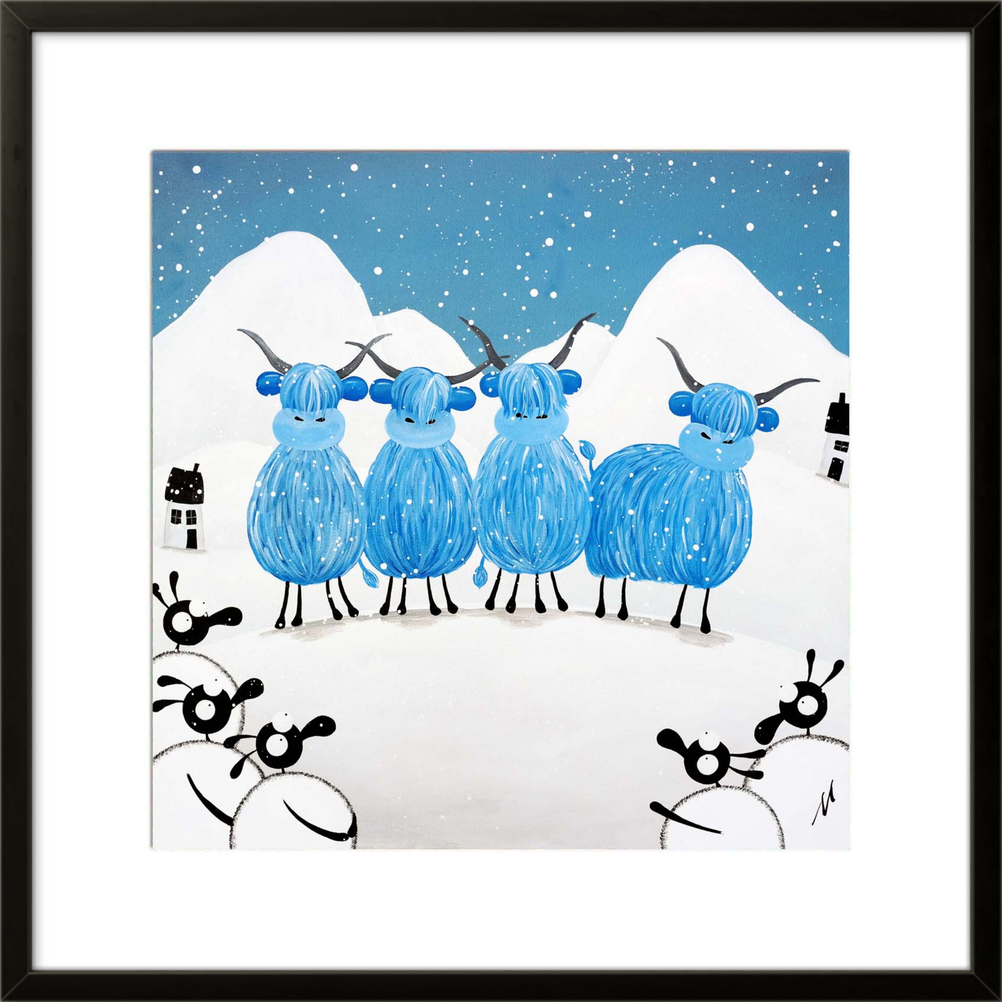 16” Limited Edition Print - Winter Bloos