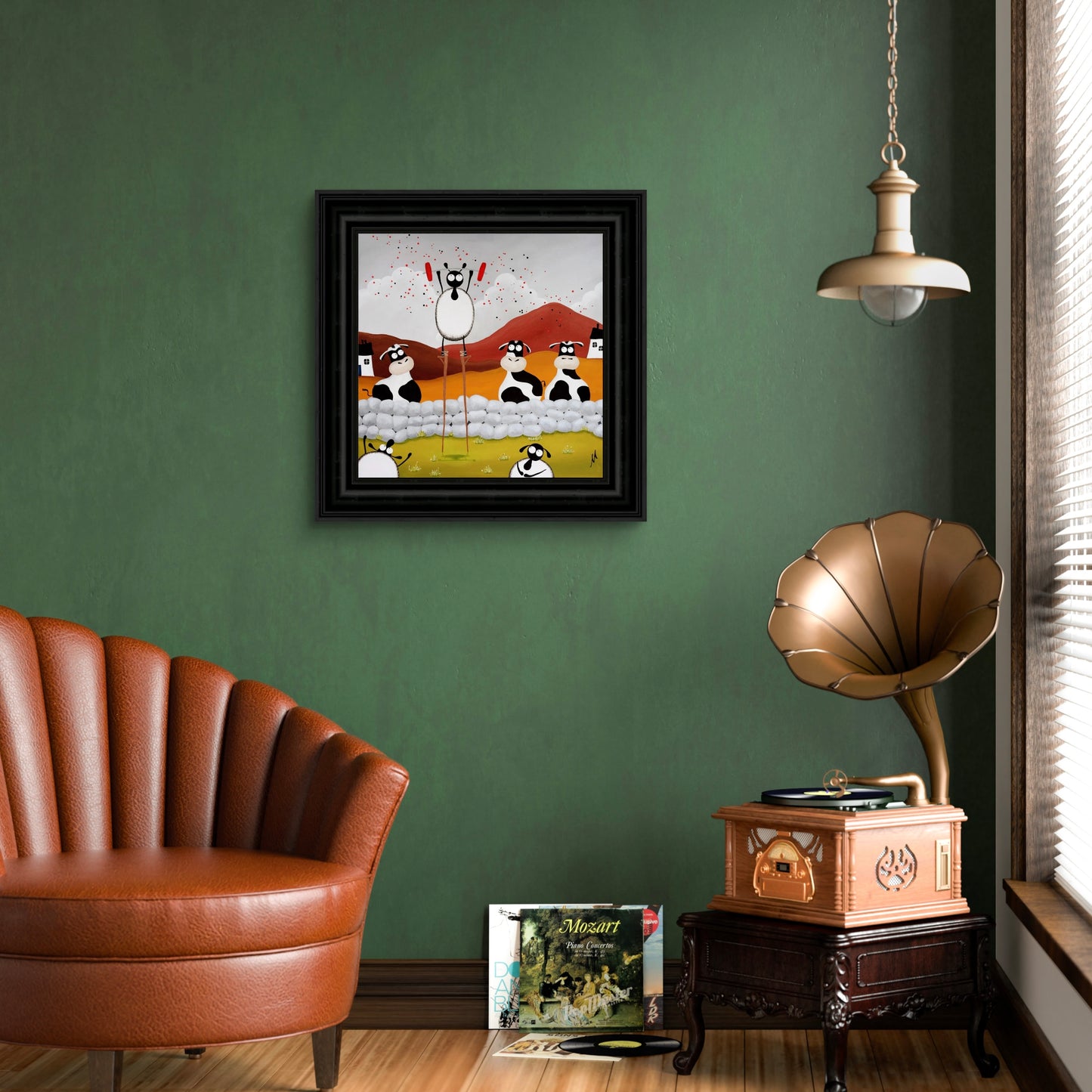 “Raising The Baa" Original Painting