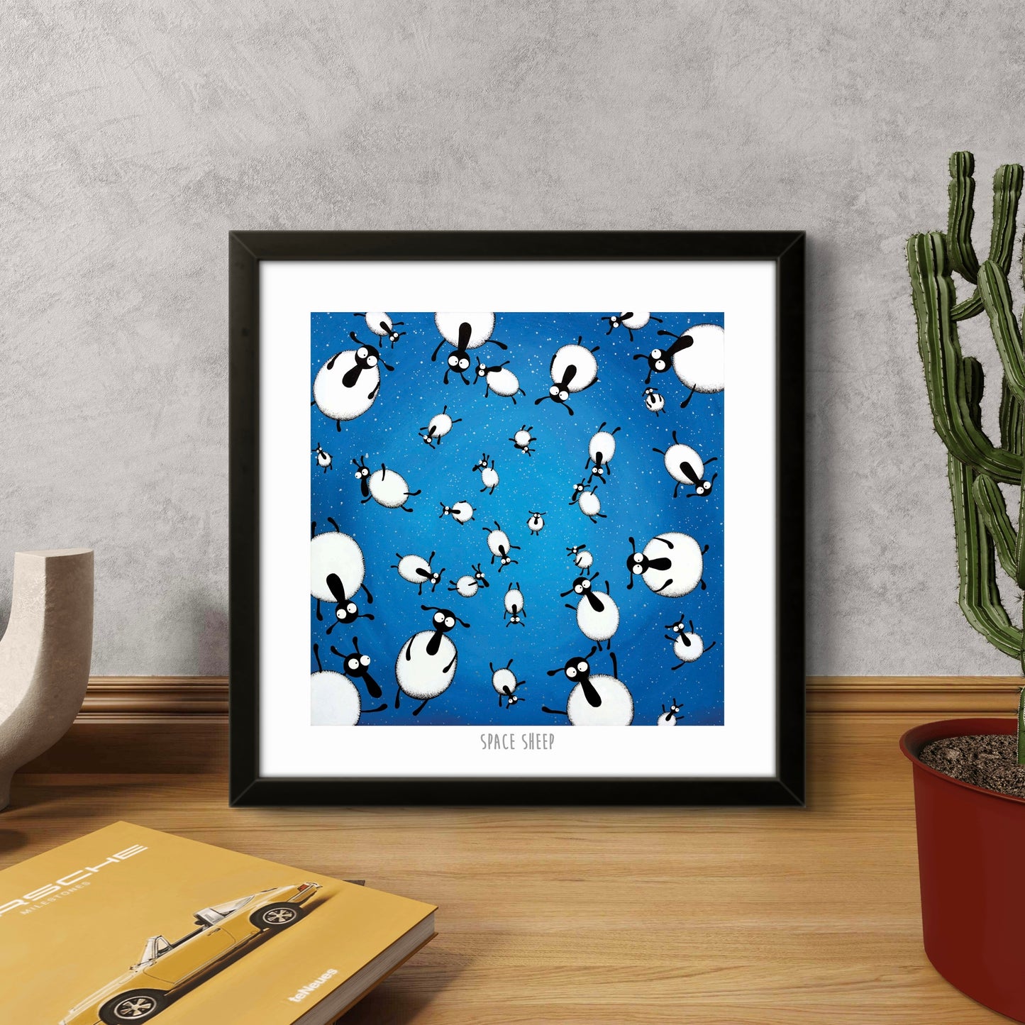 10” Print - Space Sheep
