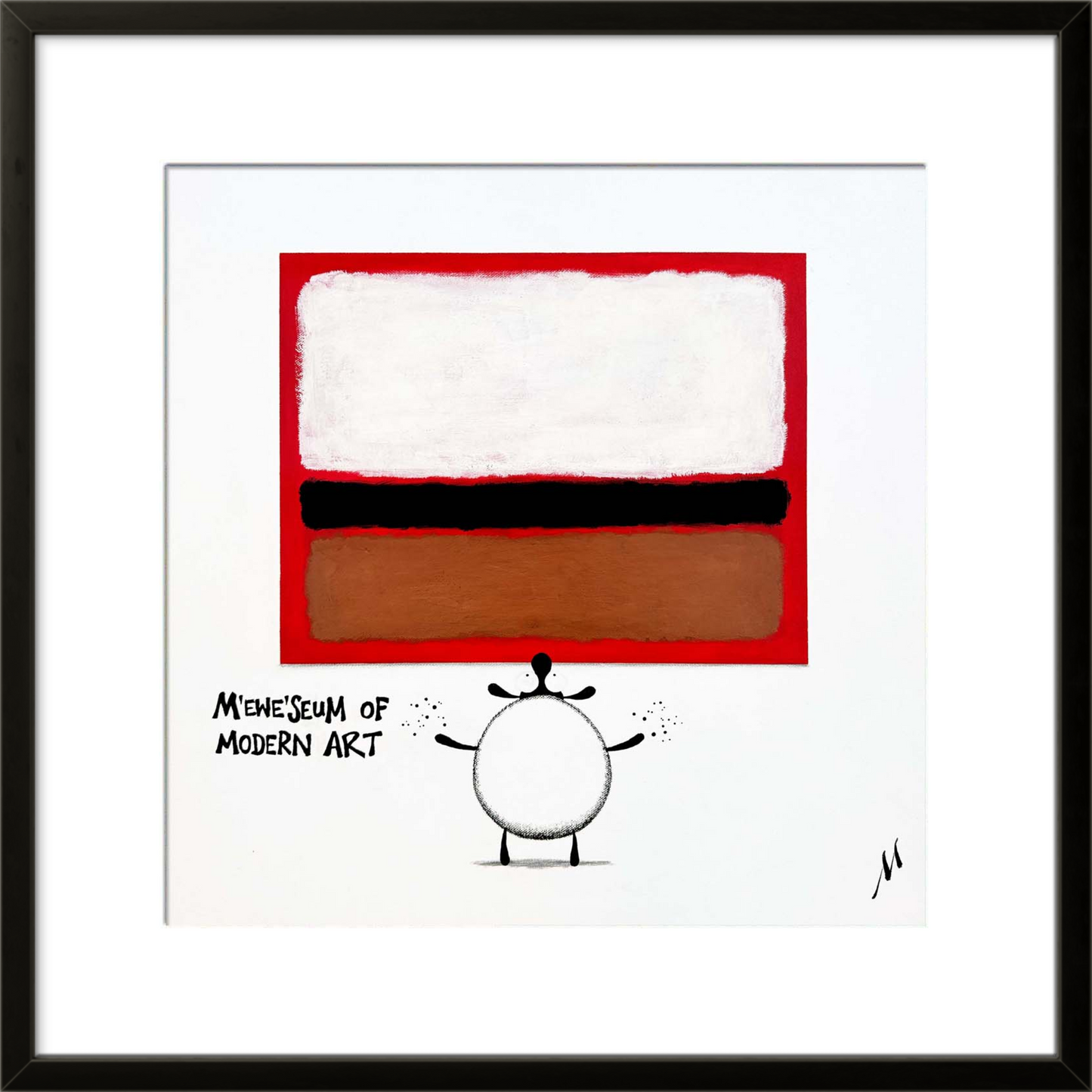 16” Limited Edition Print - M’ewe’seum Of Modern Art