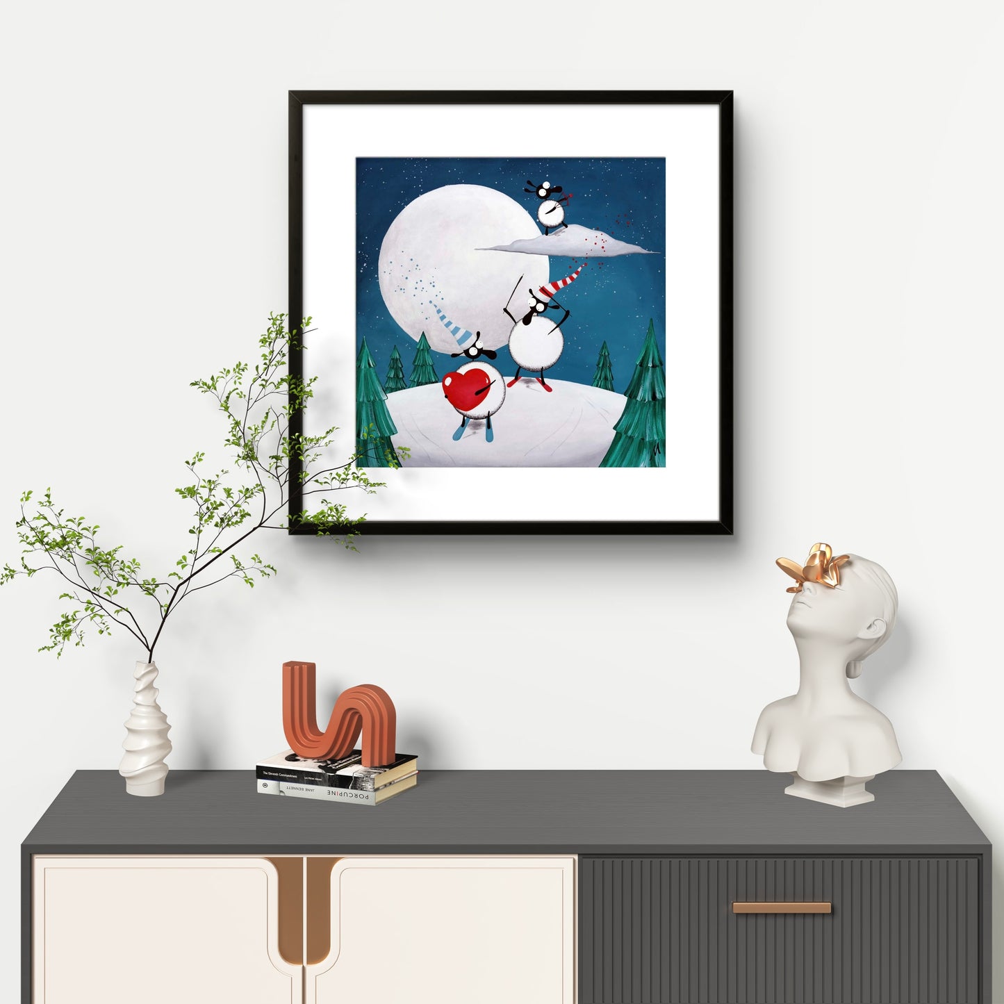 20" Limited Edition Print - Ewe've Taken A Piste Of My Heart