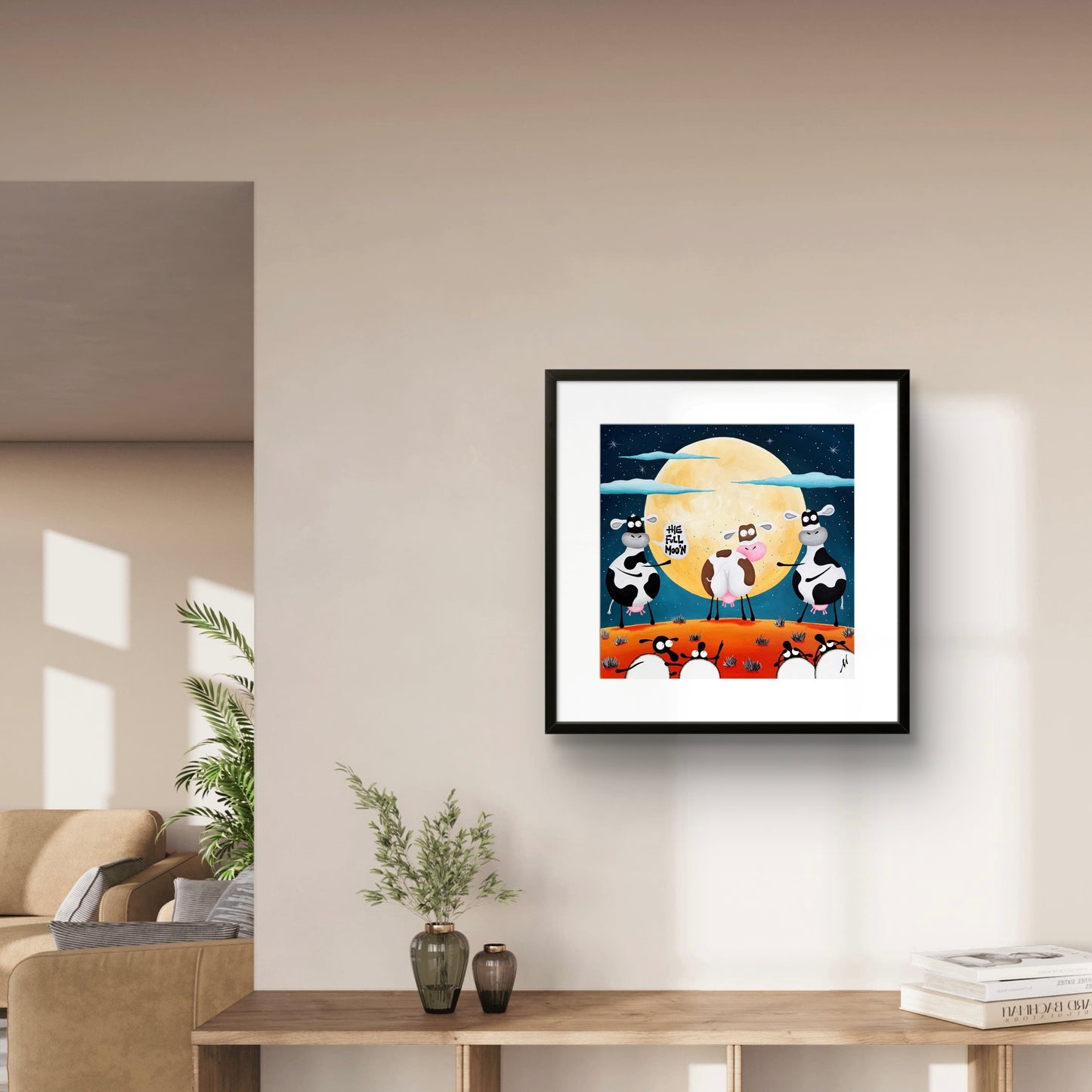 20" Limited Edition Print - The Full Moo’n