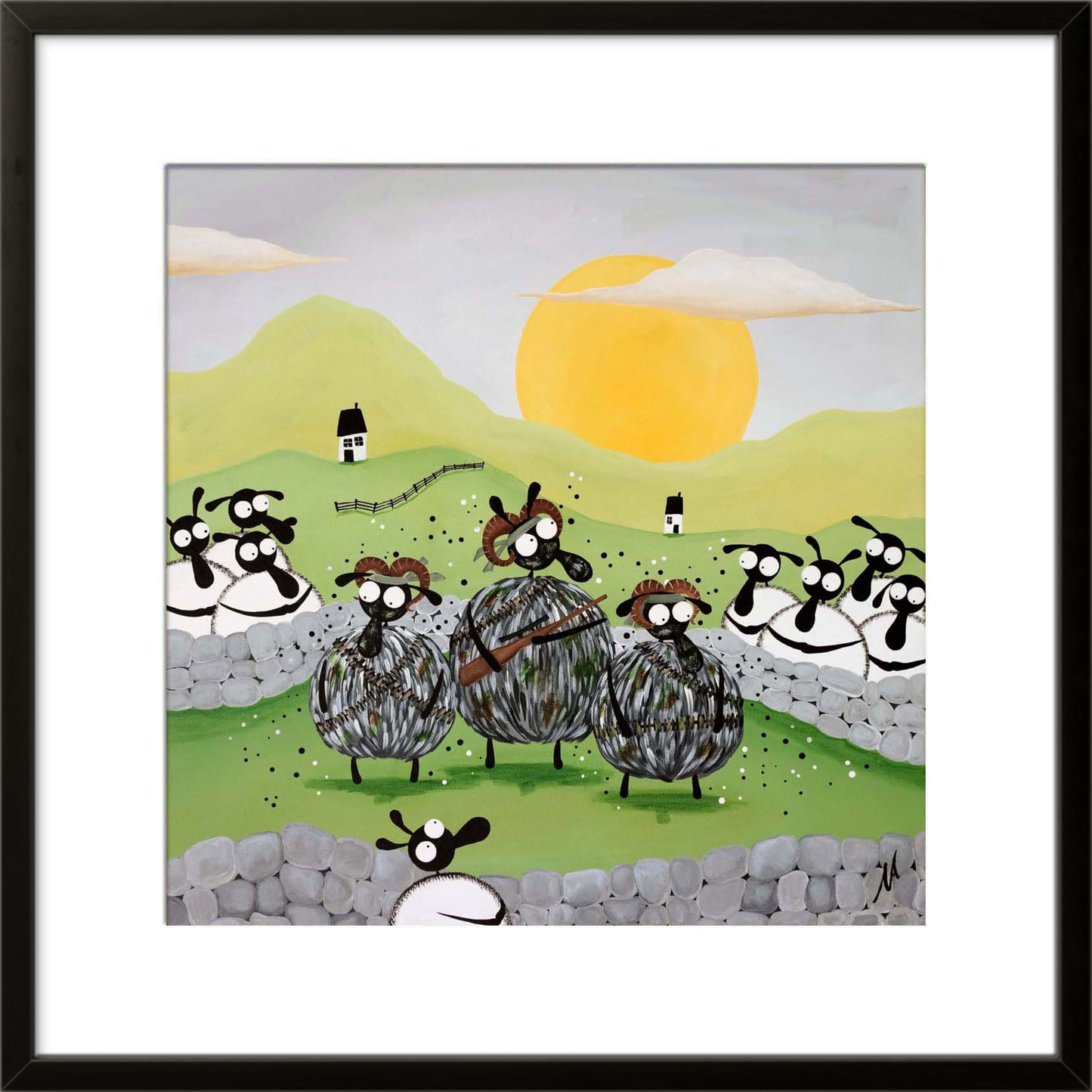 16” Limited Edition Print - Rambo