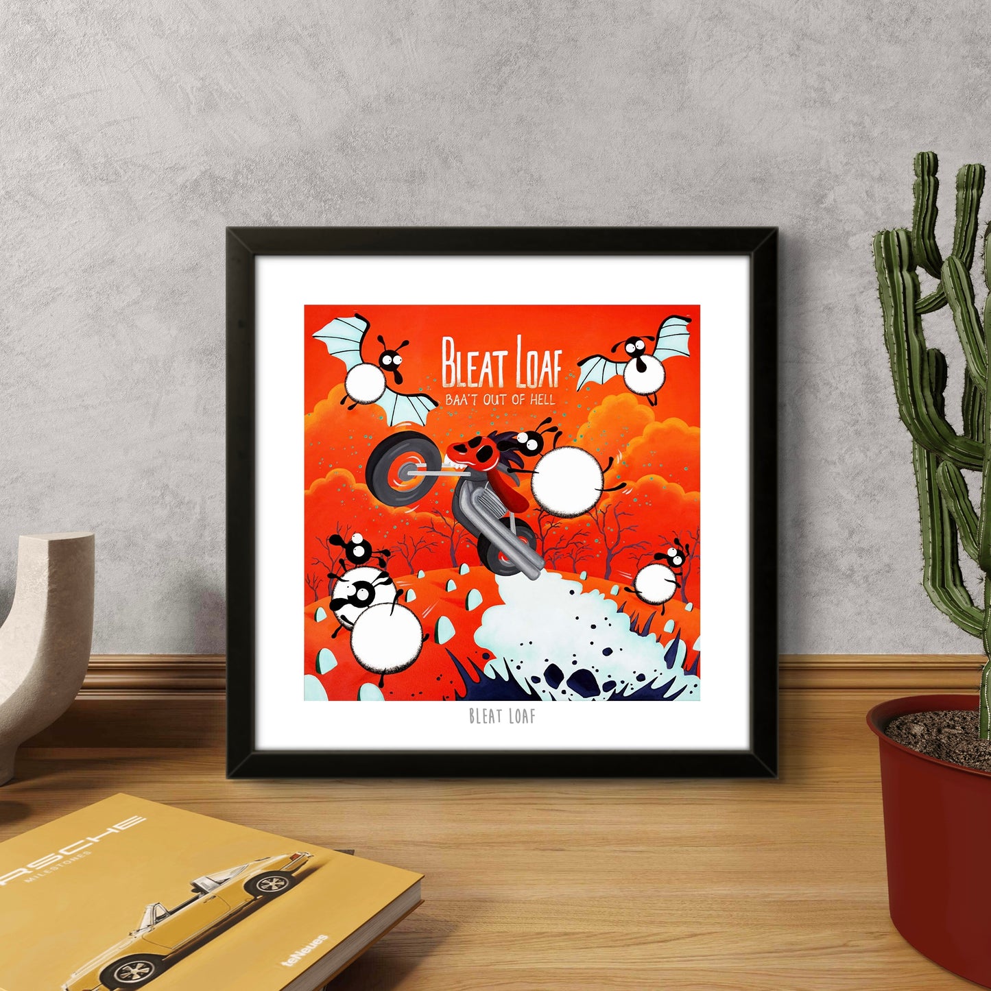 10” Print - Bleat Loaf