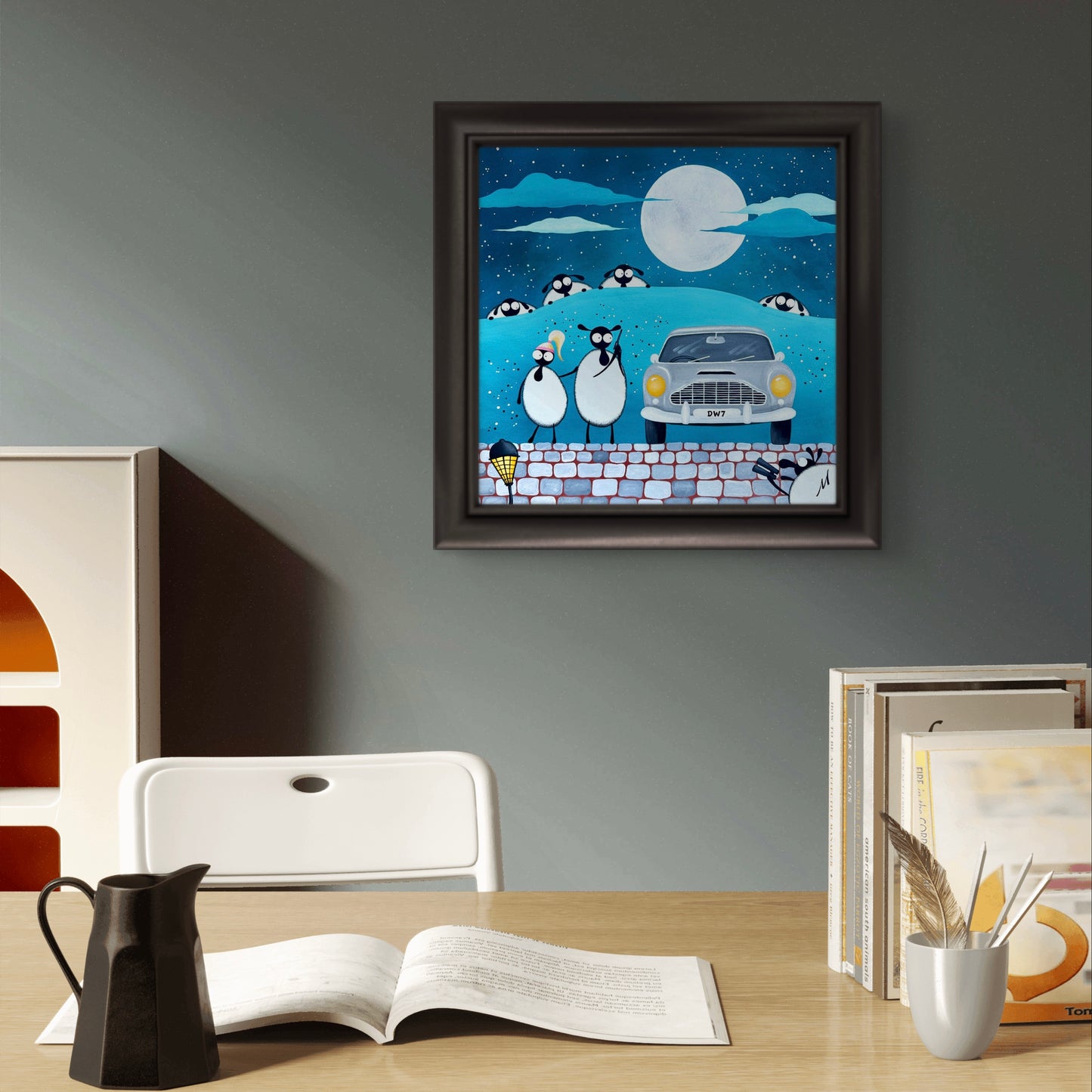 “Double Wool 7" Original Painting