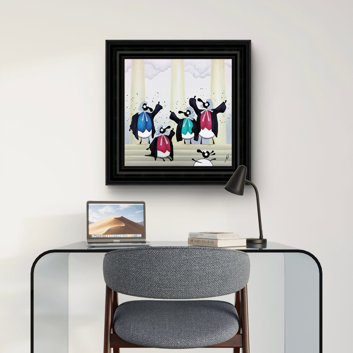 "Members Of The Baa" Original Painting