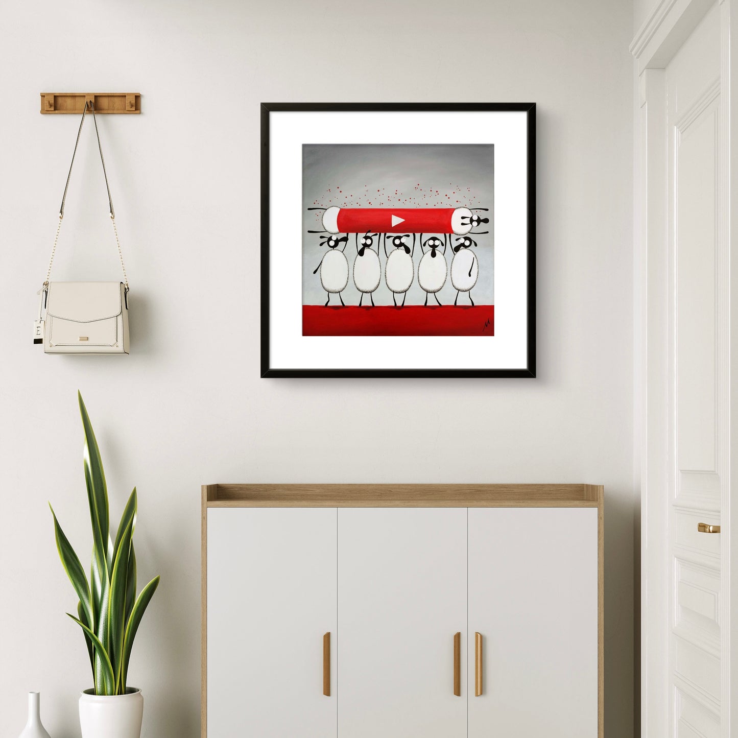 20" Limited Edition Print - Ewe-Tube