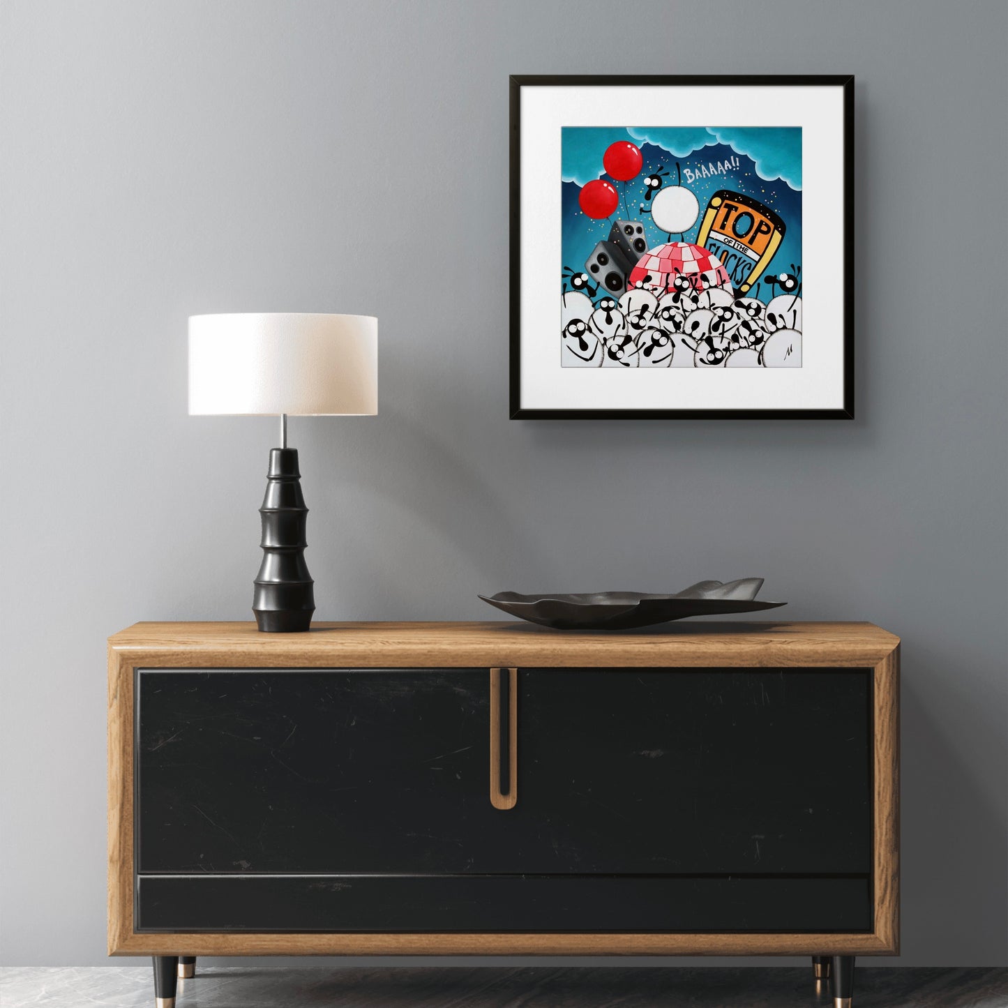 20” Limited Edition Print - Top Of The Flocks