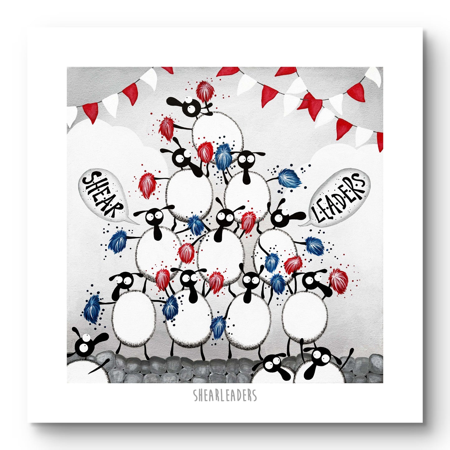10” Print - Shearleaders