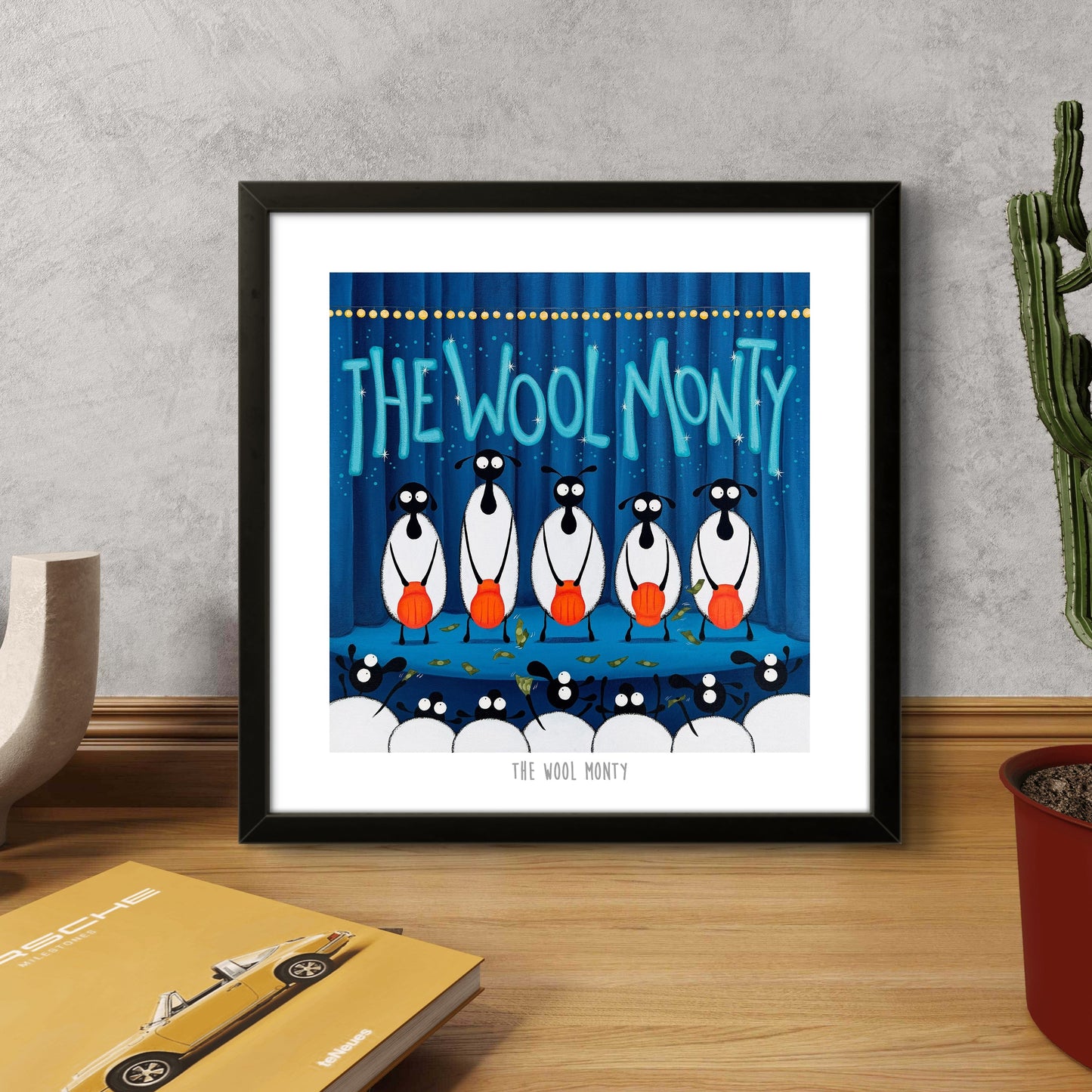10” Print - The Wool Monty