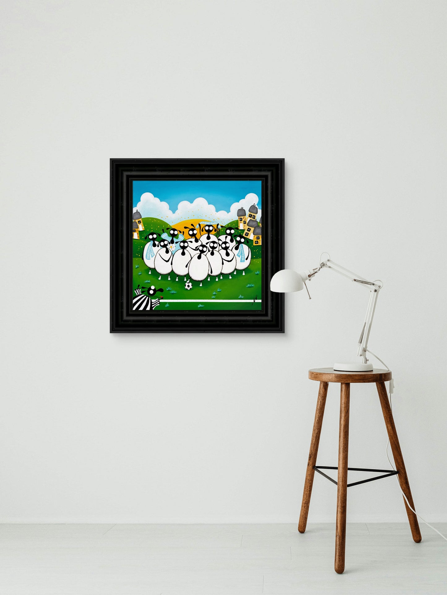 “Yorkshear Ewenited” Original Painting