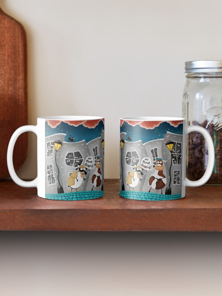 No Sheep, Shearlock! Ceramic Mug
