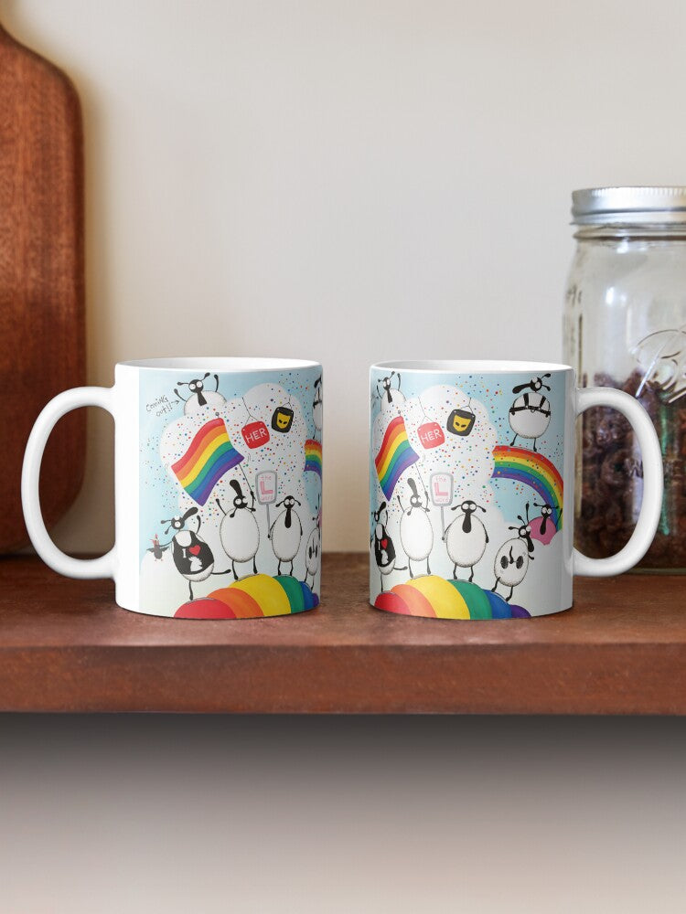 Gays And Baasexuals Ceramic Mug