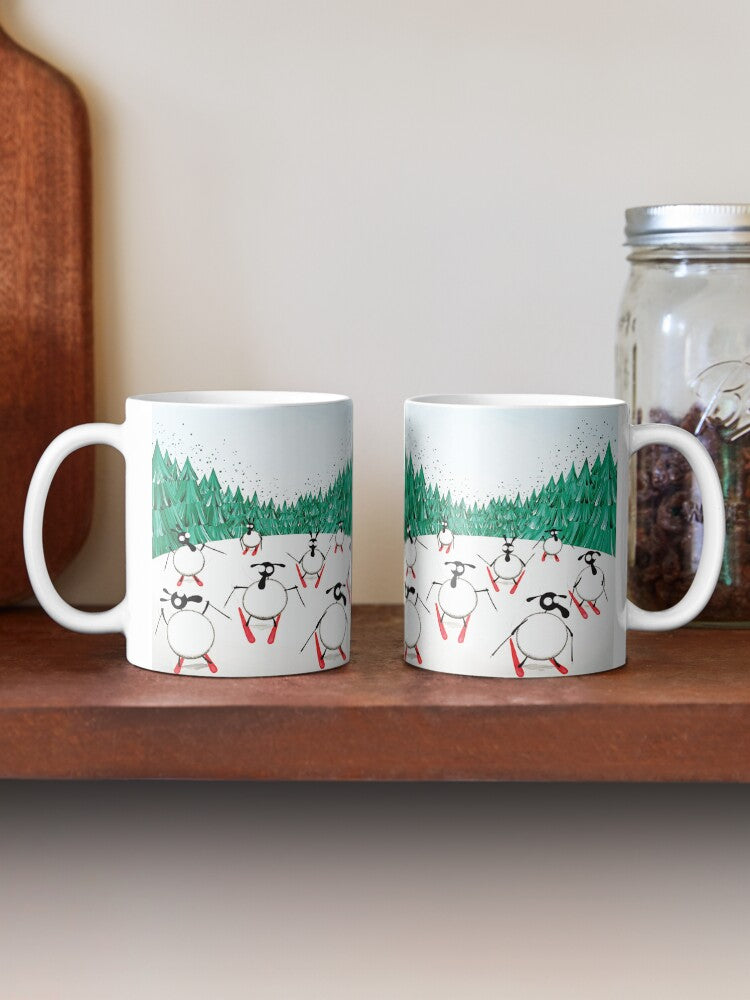 Ski Ewe Later Ceramic Mug
