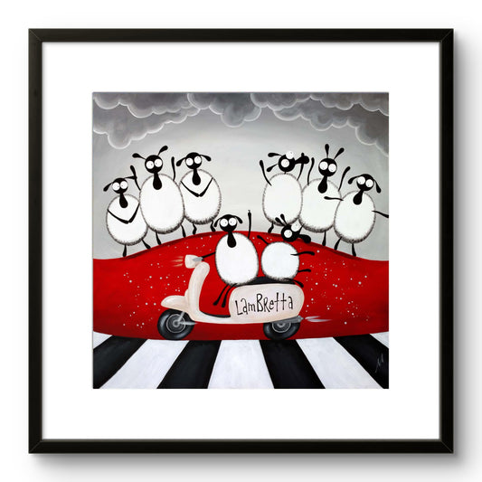 20" Limited Edition Print - Lambretta