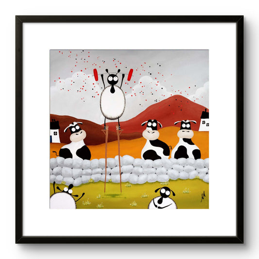 20" Limited Edition Print - Raising The Baa