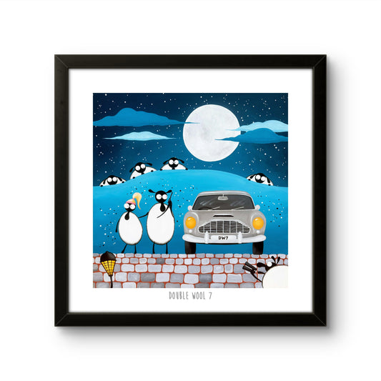 10” Print - Double Wool 7