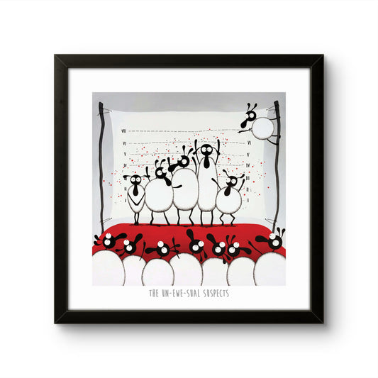 10” Print - The Un-ewe-sual Suspects