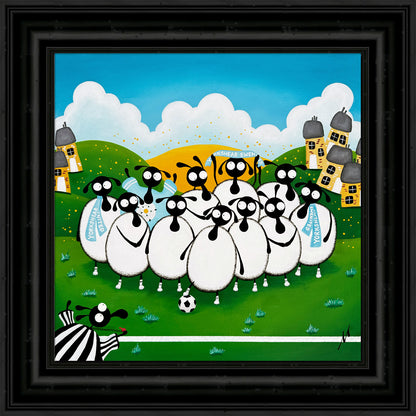 “Yorkshear Ewenited” Original Painting