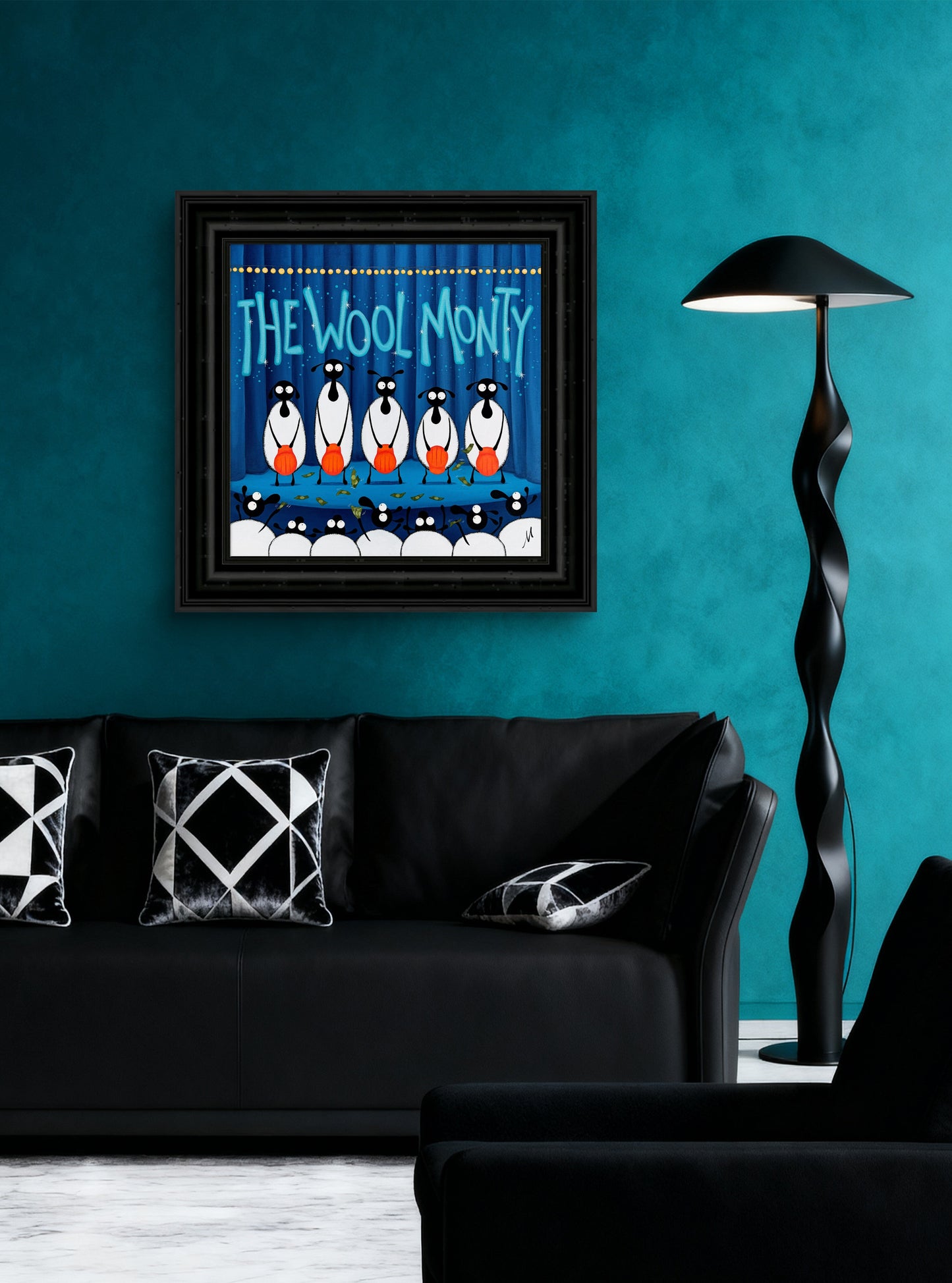 “The Wool Monty" Original Painting