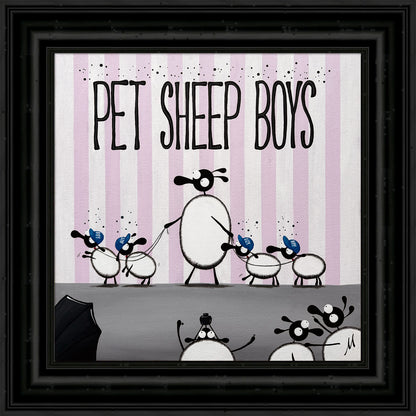 “Pet Sheep Boys" Original Painting