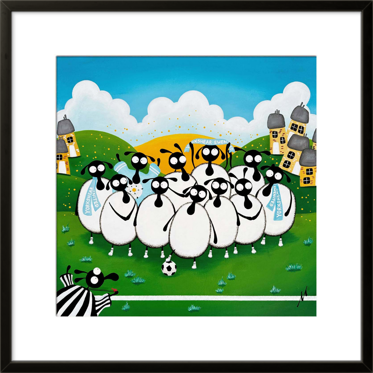 16” Limited Edition Print - Yorkshear Ewenited