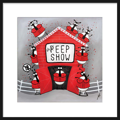 20" Limited Edition Print - Sheep Show (First Edition 1/50)