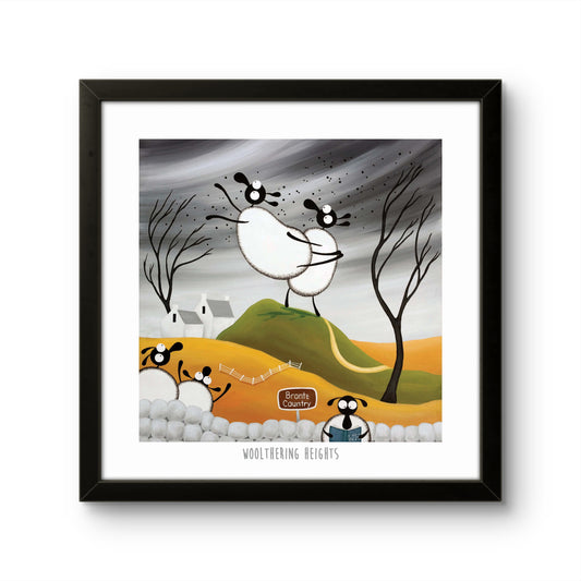 10” Print - Woolthering Heights