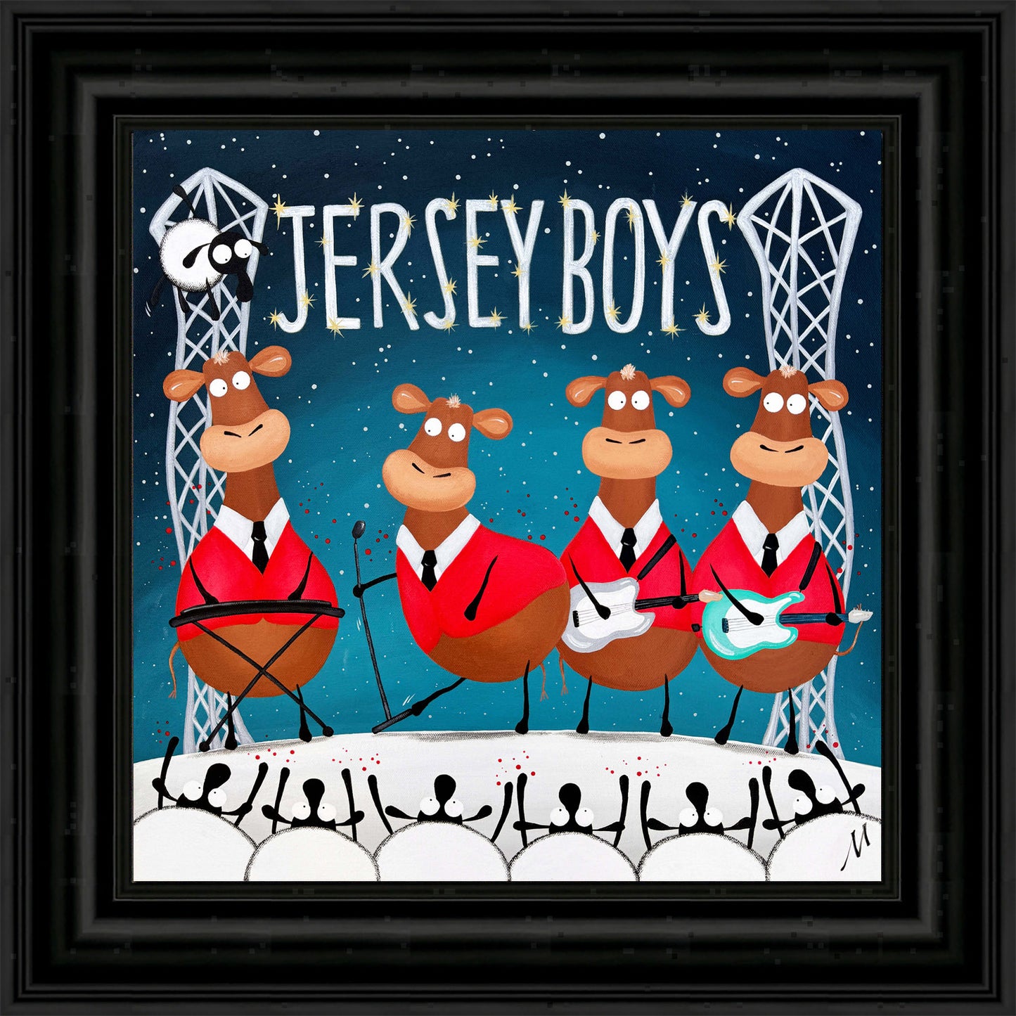 “Jersey Boys" Original Painting