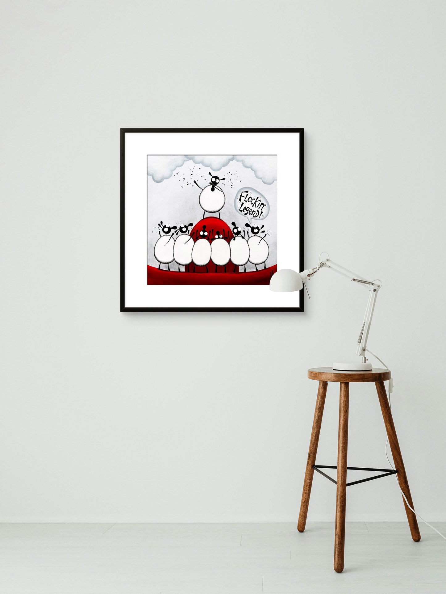 20" Limited Edition Print - Flockin’ Legend!