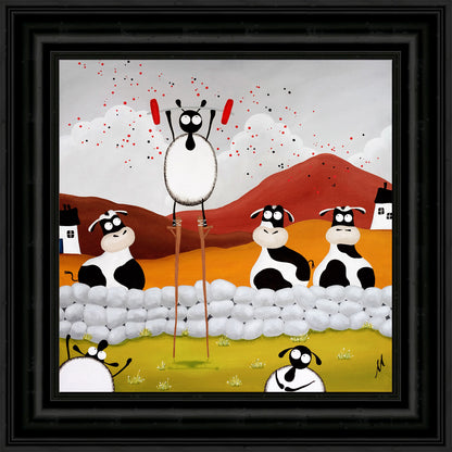 “Raising The Baa" Original Painting