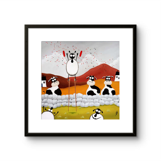 16” Limited Edition Print - Raising The Baa